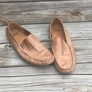 Men’s Clarks slip-on dress shoes